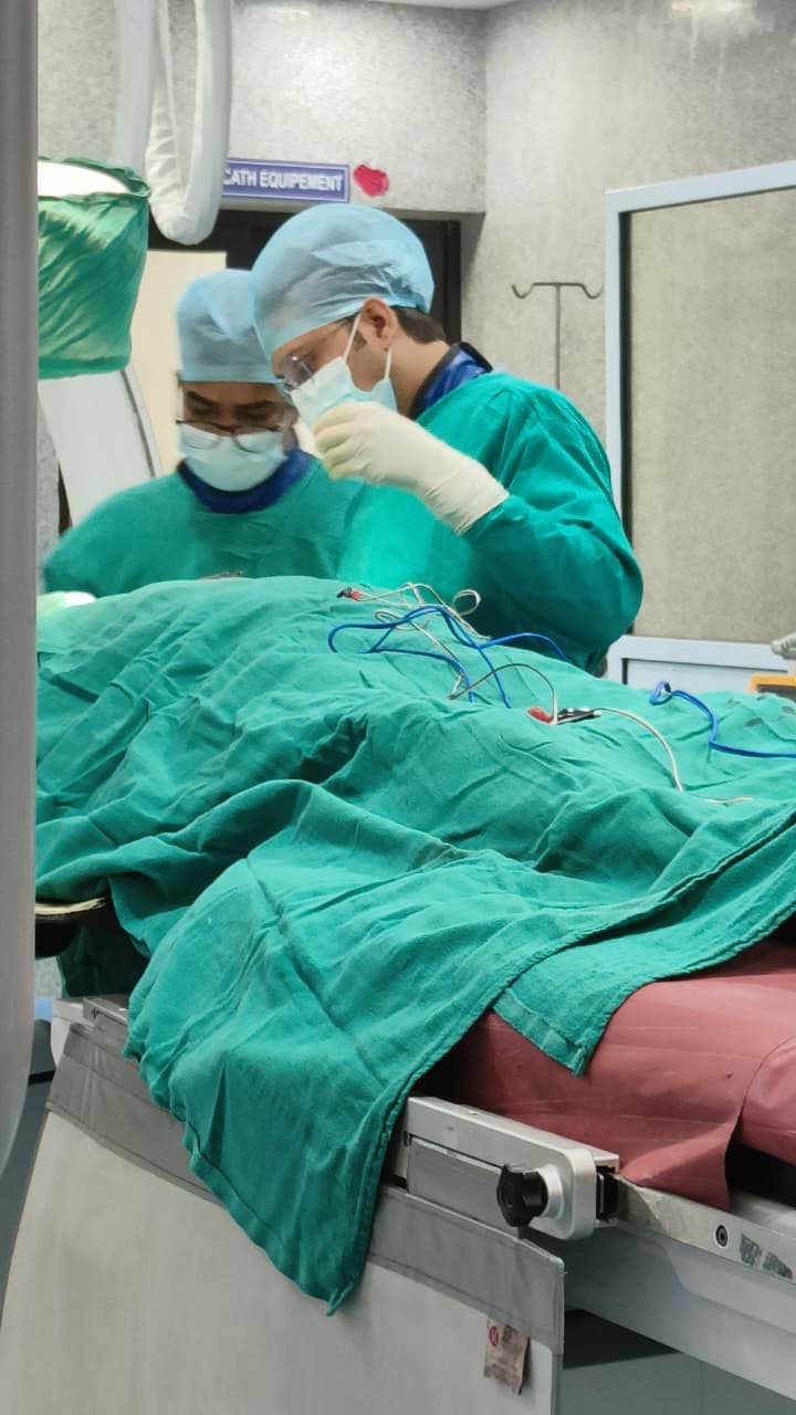 Cath Lab Lighting and Equipment
