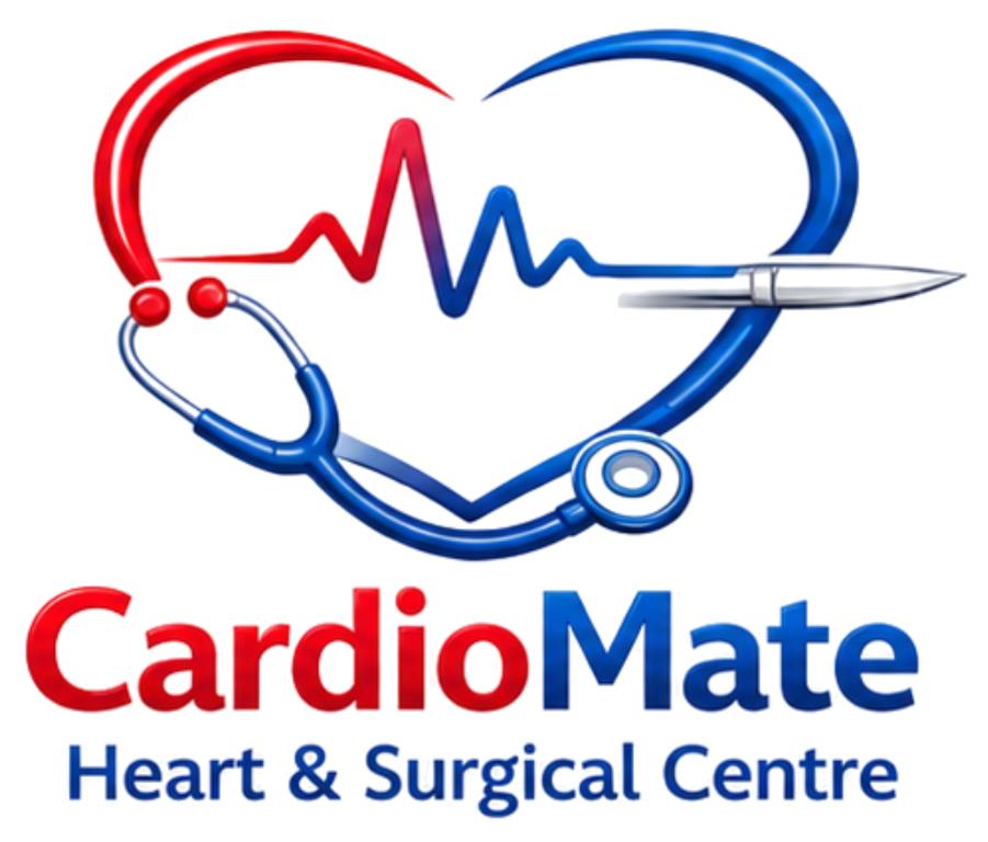 CardioMate Heart & Surgical Centre logo